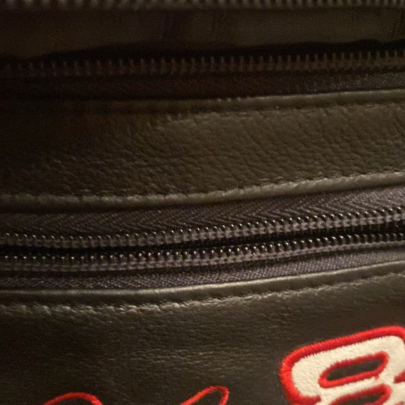 Wilsons Leather Dale Earnhardt Jr waist bag Fanny pack NASCAR adjustable strap - Picture 8 of 9